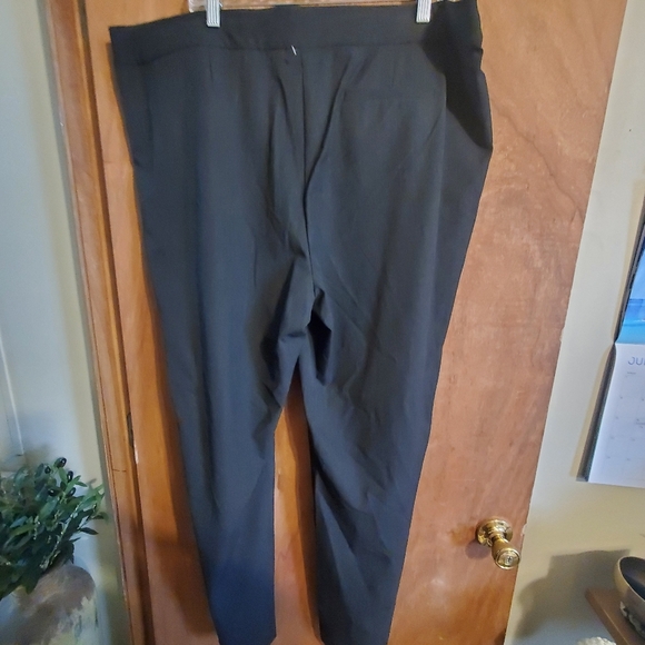 J JILL NWT STRETCH SLACK TROUSER. 20W. COALHEATHER.  HIGH RISE - Picture 3 of 5